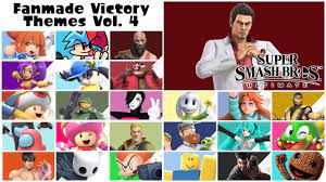 Fanmade Victory Themes Vol 4 Super Smash Bros Ultimate Youtube Super Smash Bros Smash Bros Bros