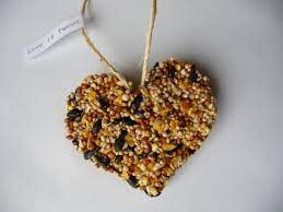 Bird Seed Ornaments All Things Heart And Home Bird Seed Ornaments Recipe Bird Seed Ornaments Food Ornaments