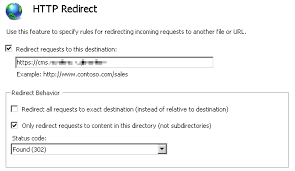 Using Iis Http Redirect Feature Allow Non Trailing Slash For Sub Folders Server Fault