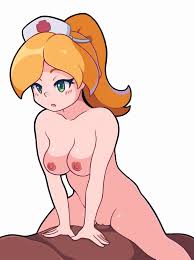 kalia3see, nurse (terraria), terraria, animated, animated gif, blonde hair,  breasts, collarbone, cowboy shot, cowgirl position, dark-skinned male, dark  skin, girl on top, green eyes, hat, healing, hetero, long hair, nipples,  nude, nurse