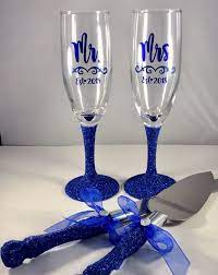 Excited To Share The Latest Addition To My Etsy Shop Blue Royal Blue Glitter Wed Blue Glitter Wedding Blue Wedding Decorations Royal Blue Wedding Decorations