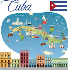 Encuentra ilustraciones relacionadas con rander vacation destination. Dibujo Mapa De Cuba Map Of Cuba Cuba Cuba History