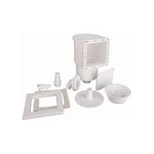 Ensemble Skimmer Pour Piscines Acier Gre Blanc