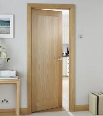 Burford Single Panel Oak Oak Interior Doors Wood Doors Interior Internal Wooden Doors