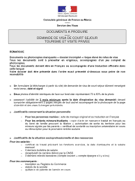 Voici un modèle gratuit de lettre de destinataire : Documents Fournir Pour Une Demande De Visa Schengen Court