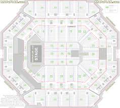 Barclays Center Brooklyn Detailed Seat Numbers Concert
