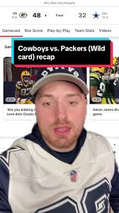 Cowboys vs. Packers (Wild card) recap #Cowboys #CowboysNation #NFL #FYP
