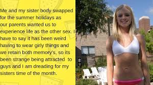 Send your requests over to cswapcaps@gmail.com! Body Swap With Sister For The Summer By Inainmate King One On Deviantart