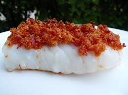 Dos De Cabillaud En Crumble De Chorizo Et Parmesan Cuisine Poisson Recettes De Cuisine Cuisine