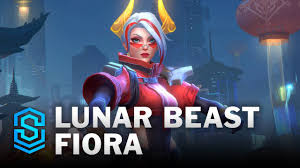 I'm super happy to share my vfx work for league of legends! Lunar Beast Fiora Wild Rift Skin Spotlight Youtube