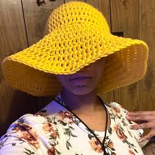 Sundai Crochet Sun Hat Pattern DIGITAL DOWNLOAD Slayd Studio