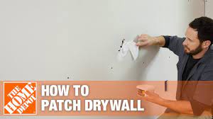 How To Patch Drywall | The Home Depot - Youtube