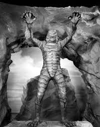 Love The Old Universal Monster Movies Creature From The Black Lagoon Two Gills Up Horror Monsters Black Lagoon Classic Monsters
