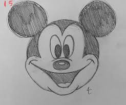 Sprinkle a bit of disney magic into your everyday with art, decor and more featuring the true original—mickey mouse. How To Draw Mickey Mouse 15 Steps Instructables