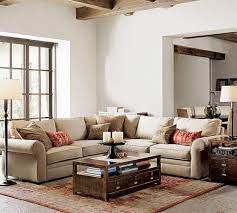 Smaller items (bedding, pillows, decorative accessories, baskets, etc.), do not qualify for flat rate shipping and will be delivered via ups and subject to ups delivery. Pearce Roll Arm Upholstered 2 Piece L Sectional Pottery Barn