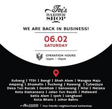 Check spelling or type a new query. Joe S Barbershop Melaka Startseite Facebook