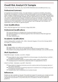 Credit Analyst Resume Sample - Best Resume Collection