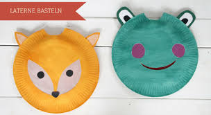 Diy Frosch Laterne Und Fuchs Laterne Basteln Aus Papptellern Lavendelblog Laternen Basteln Basteln Kreative Weihnachtsgeschenke
