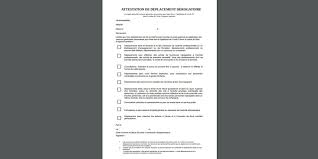De manière générale, veillez à emporter avec vous tout. Reconfinement Voici Les Attestations A Telecharger Pour Se Deplacer