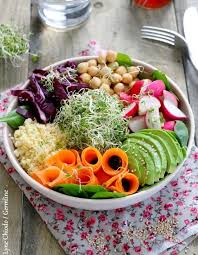 Ces Salades Sont Aussi Consistantes Que Des Pates Elle A Table Cuisine Plat Vegetarien Idee Recette