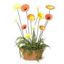 Flowers for everyone specialise in flowers online and same day our florists have designed a selection of beautiful bouquets and flower arrangements in a variety of our beautiful blog is updated regularly with interesting flower trivia, gardening tips, competitions and. Set 12 Colourful Metal Flower Garden Stakes