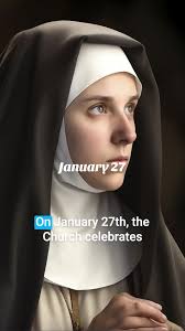 On January 27th, the Church celebrates the Feast Day of St. Angela Merici,  a remarkable woman whose vision and dedication profoundly impacted Catholic  education. #catholic #saint