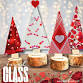 Fused Glass Valentine's Trees event image
