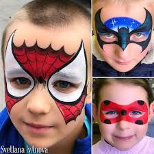 projdyomsya po klassike zakazat akvagrimera na prazdnik mozhno po 8 960 235 02 60 superhero face painting face painting halloween girl face painting