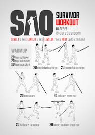 Sao Survivor Workout Martial Arts Workout Superhero Workout Martial Arts