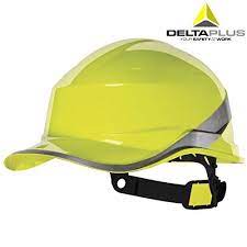 Venitex Delta Plus Diamond V Baseball Cap Style Safety Helmet Hard Hat Yellow Safety Helmet Baseball Caps Fashion Helmet