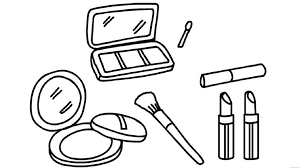 Makeup Coloring Pages Makeup Free Download Educative Printable Free Makeup Coloring Pages Coloring Sheets For Kids