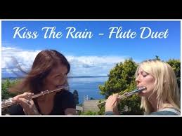 If you have trouble reading music, then try our easy piano music level 1 with note names instead of symbols. Yiruma Kiss The Rain Cover By Bevani Flute And Shere Youtube