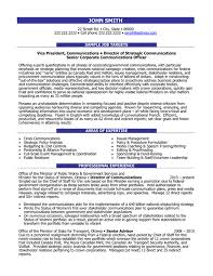 top public relations resume templates