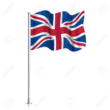 This united kingdom (british) stick flag is 12 x 18 and is mounted on a 24 inch wooden stick. Uk Flag On A Metallic Pole Official Flag Of Great Britain Isolated Royalty Free Cliparts Vectors And Stock Illustration Image 141675082