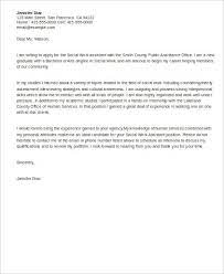 Free 9 Sample Social Work Cover Letter Templates In Ms Word