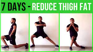 How To Reduce Thigh Fat In 7 Days Exercise At Home | Exercise To Lose Thigh  Fat In 7 Days - Youtube