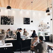 Clean white lacquer, smooth dark walnut, shiny glass. Should Your Cafe Offer Table Service Or Counter Service Perfect Daily Grind