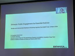 Esmita Charani on X: Day 2 of the @WHO workshops with @OneHealthTrust on  Gender AMR Climate in Bengaluru kicks off with Dr Anastasia Koch from  @ehwoza on the community engagement work on