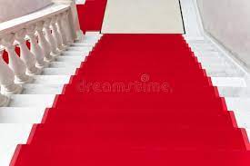 I had to look at this image for quite a while before i deciphered the stairs. 128 Red Carpet White Marble Staircase Photos Free Royalty Free Stock Photos From Dreamstime
