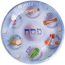Seder plate with bowls, ceramic with patina glaze. Amazon Com Cazenove Paper Seder Plates For Passover 25 Pack Disposable Pesach Plate For Kids Home Kitchen