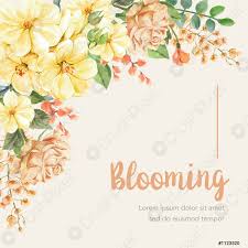 La migliore selezione di prodotti al miglior prezzo disponibile questo venerdì ! Primavera Cornice Fiori Fiore Acquarello Invito Madri Day Card Disegno Vettore Stock Crushpixel