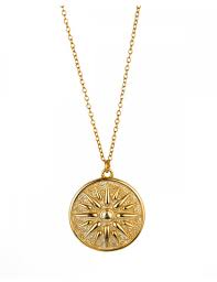 Prices for gold medallion necklaces can differ depending upon size, time period and other attributes — at 1stdibs, these accessories begin at $295 and can go as high as $63,380, while gold medallion necklaces, on average, fetch $3,705. Sun Medallion Gold Gold Necklaces Trium Jewelry