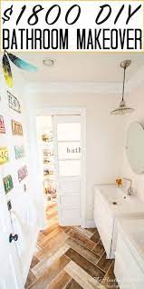 And from now on, this can be the primary graphic. Full Diy Bathroom Renovation For 1800 Possible Yes It Is