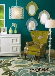 A Quieter Storm Teal Walls Choosing Interior Paint Color Home