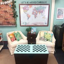 Farmhouse chic classroom decor mini bundle. This Is A Favorite Spot In Our Classroom Classroom Decor Classroom Design Natural Class Elementary Classroom Decor Calm Classroom Flexible Seating Classroom