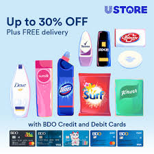 Enjoy the most number of special. Bdo Unibank Enjoy Up To 30 Off And Free Delivery On Unilever Products When You Shop Online At Ustore With Your Bdo Credit Or Debit Card 30 Off For A