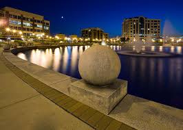 Evening In City Center At Oyster Point Newport News Va Virginia Is For Lovers Newport News Newport News Virginia