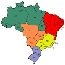 Maybe you would like to learn more about one of these? Mapa Do Brasil Por Estados E Regioes Em Branco E Colorido Geografia Infoescola
