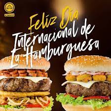 Hoy se celebra día internacional de la hamburguesa. Facebook