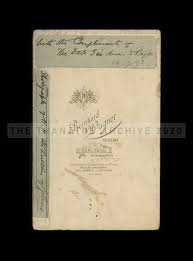 VERY RARE Antique Photo Sultan Abu Bakar of Johor Malay Dated 1893 Lar